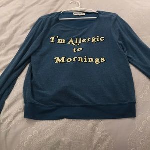 Wildfox I’m Allergic to Mornings sweater